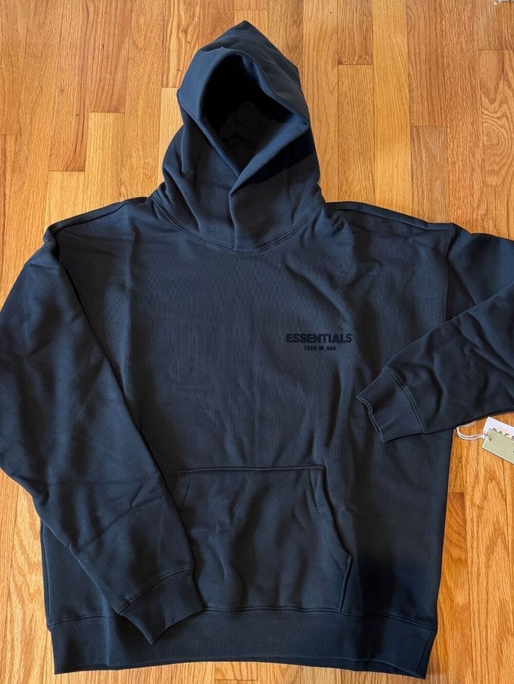 Fear of God ESSENTIALS Hoodie Stretch Limo Medium NWT